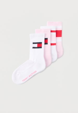 4 PACK - Socken - pink/white