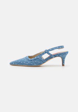 ANITA DOTTED - Classic heels - dusty blue