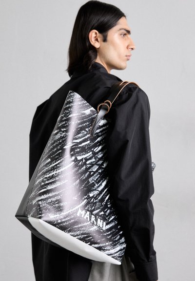 Marni TRIBECA UNISEX - Pirkinių krepšys - black