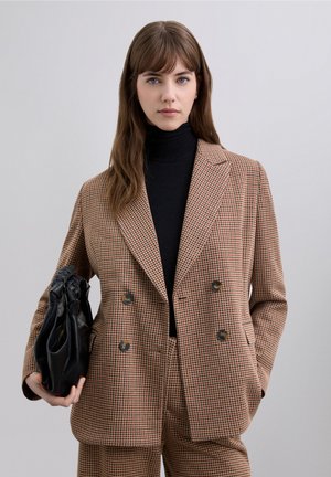 KNITTYCAMLU  - Blazer - camel check