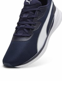 Puma NIGHT V3 - Scarpe da corsa su strada - navy white