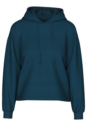 Pieces PCCHILLI HOODIE - Jersey con capucha - reflecting pond