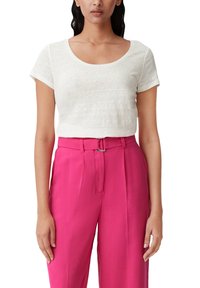 comma Basic T-shirt - weiß