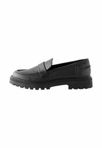 WIDE FIT FOREVER COMFORT CHUNKY - Įmautiniai batai - metallic black
