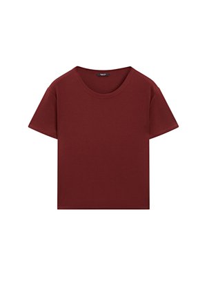 Massimo Dutti SHORT SLEEVE - T-shirt basique - red