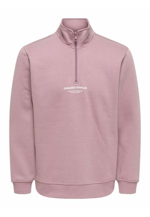ONSCURATED HALF ZIP NOOS - Sudadera - twilight mauve