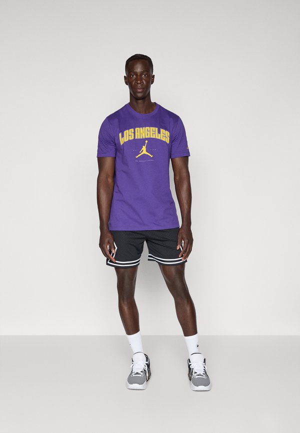 NBA LOS ANGELES LAKERS TEE - Club wear - field purple2
