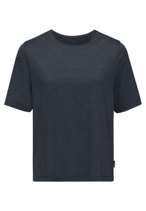 Jack Wolfskin TRAVEL - T-shirt de sport - dark navy heather