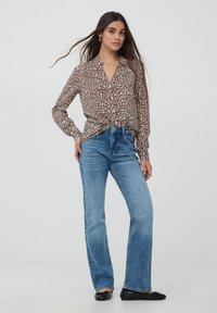 Terranova LEOPARDATA - Camicia - beige