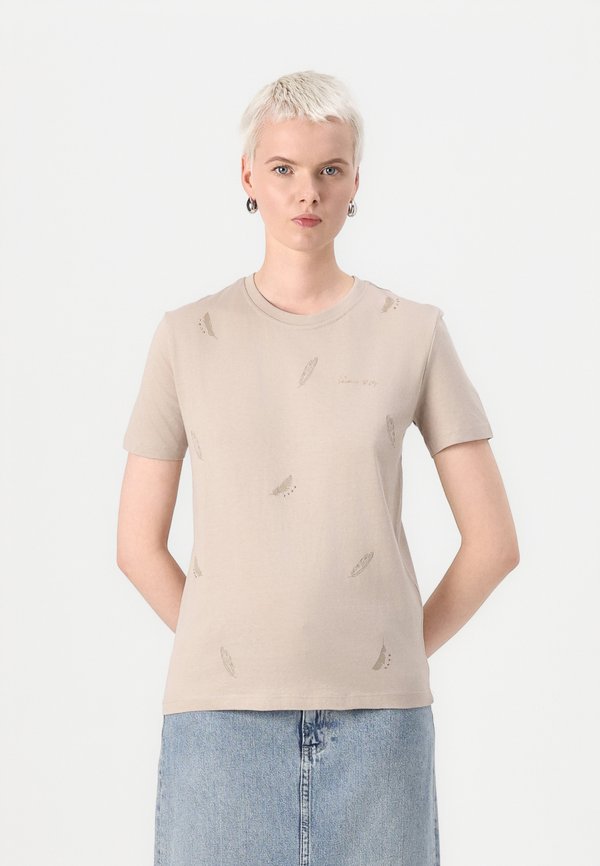 ONLKITA LIFE FEATHERS - Print T-shirt2