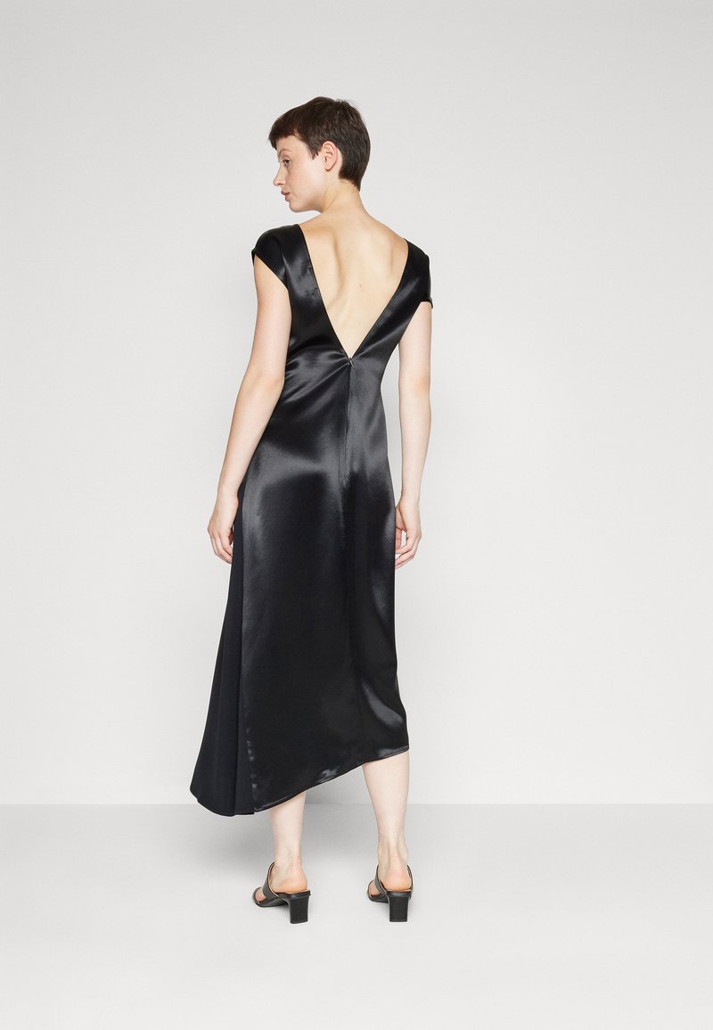Calvin Klein NAIA SHINE MIDI DRESS - Cocktail dress / Party dress - black -  Zalando.ie