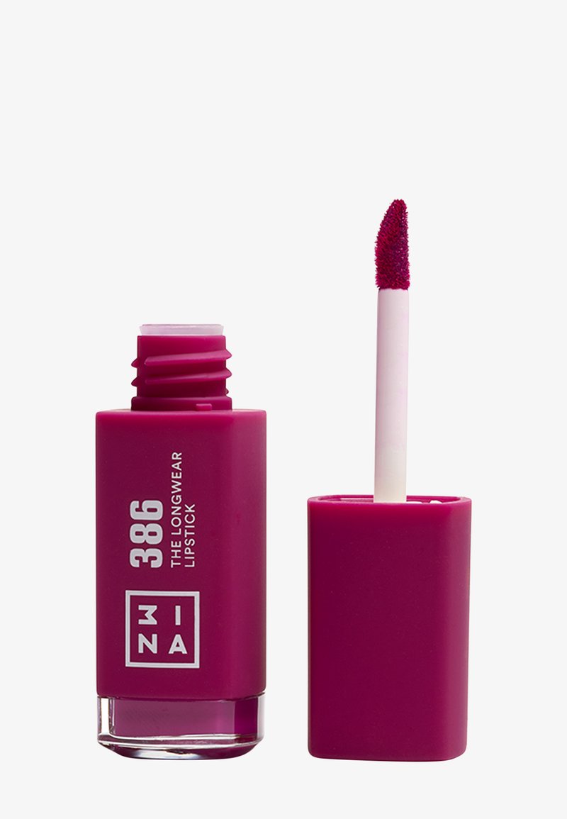 3ina - THE LONGWEAR LIPSTICK - Liquid Lipstick - 386 purple, Forstørre