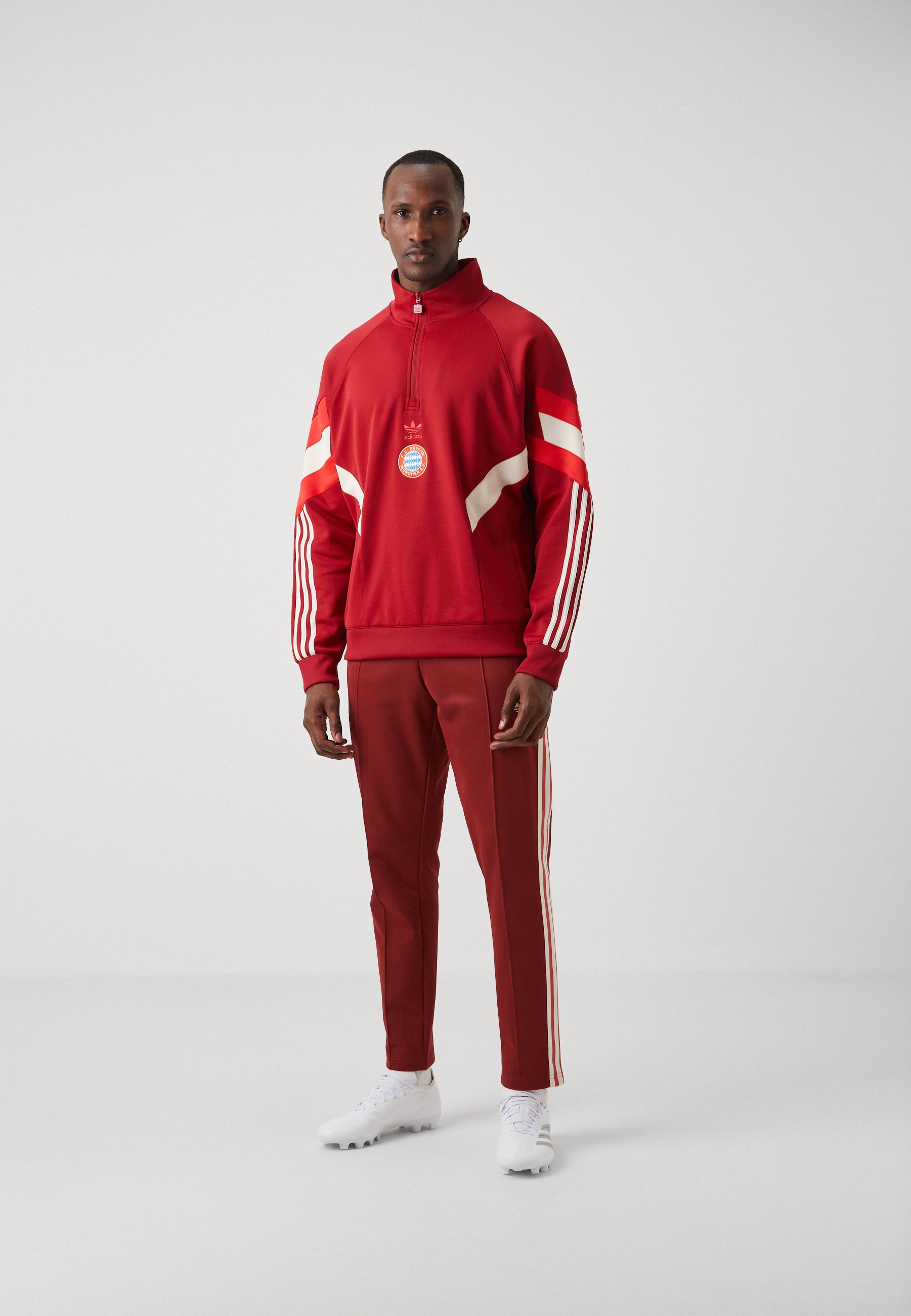 2024-25 Bayern Munich adidas 1/4 Zip Training Top
