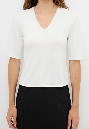 T-shirt imprimé - beige