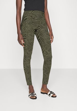 Legging (type pantalon) - dark green