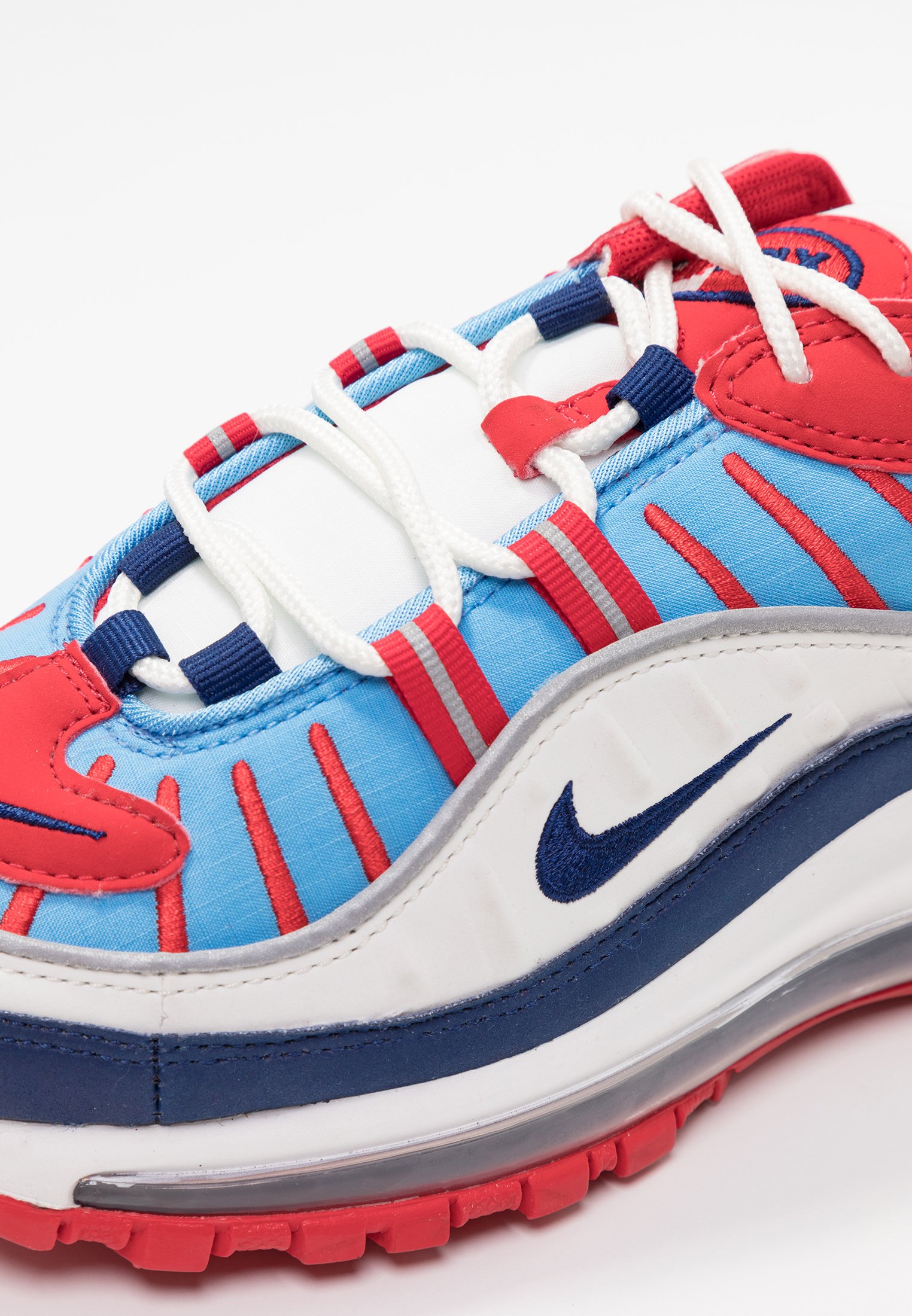 air max 98 trainers summit white blue void red