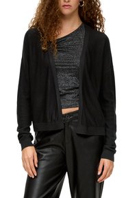 QS Strickjacke - schwarz