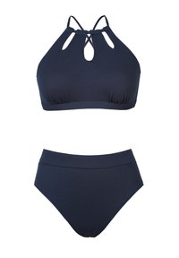 Cupshe STRAPPY SET - Bikini - dark blue
