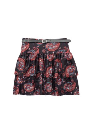 A-snit nederdel - black