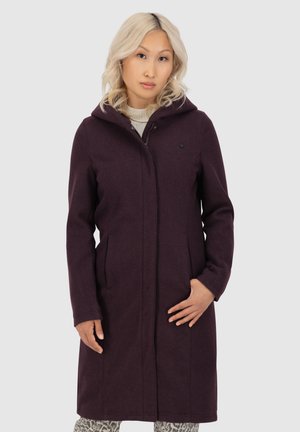 alife & kickin, Short coat - aubergine melange