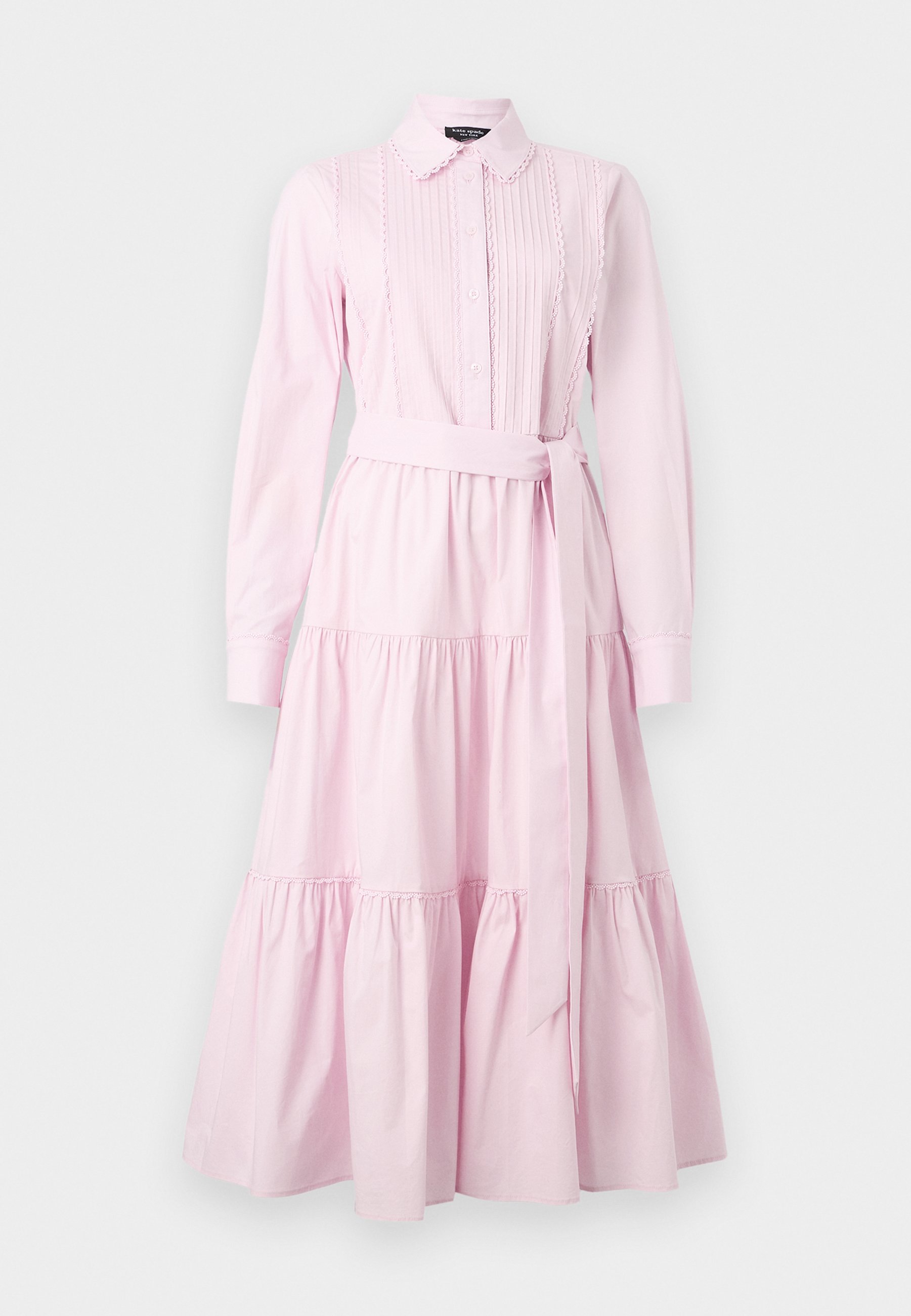 【Kate Spade】Pintuck Tiered Shirt Dress ◆国内発送◆ kate spade new york PINTUCK SHIRT DRESS - Maxi dress - pink