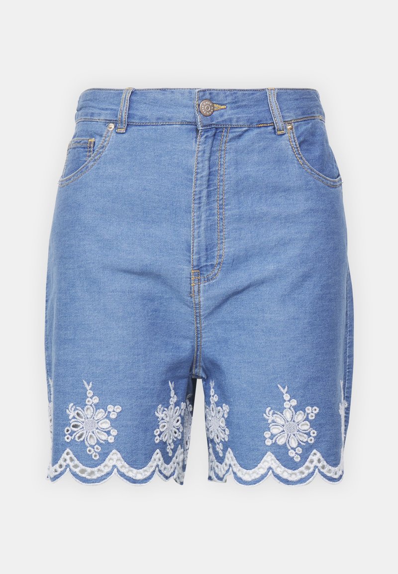 Only Jeansshort blauw denim/bluedenim