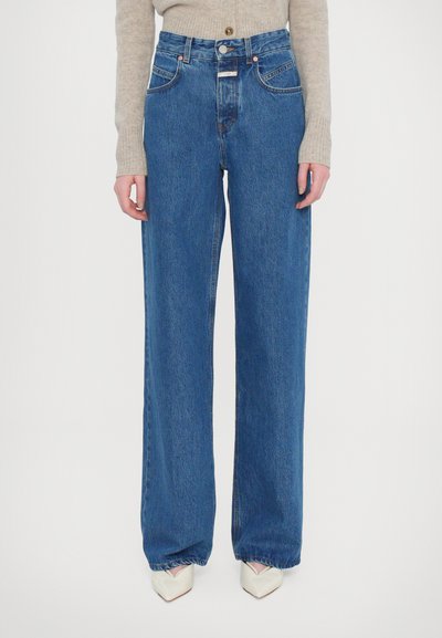 CLOSED NIKKA - Wide leg - mid blue