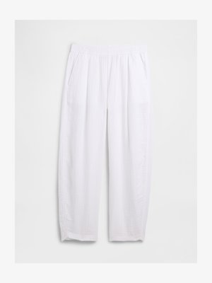 GAP BARREL - Pantaloni - optic white