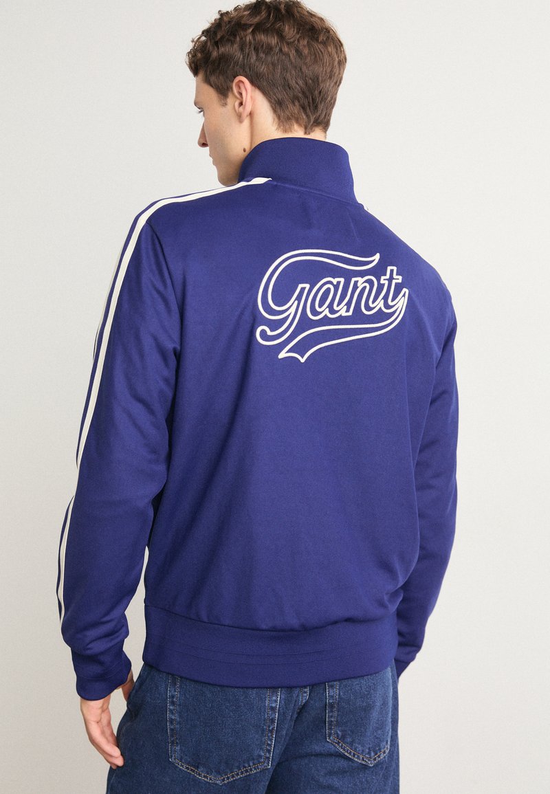 GANT TRACKSUIT JACKET - Bluză de trening - rich navy