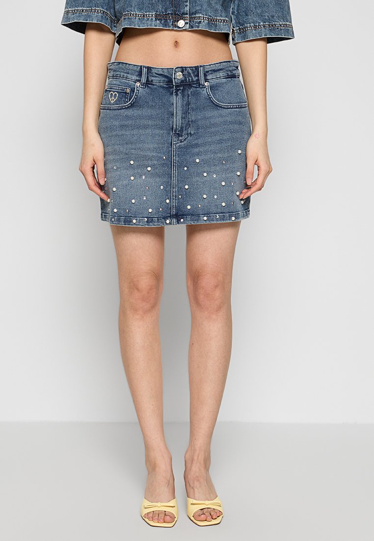 MOSCHINO JEANS Jeansrok blauw