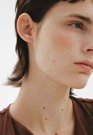 Aristocrazy, PIERCING INDIVIDUAL ARO DE CON PAVÉ DIAMANTES - Pendientes - gold-colored