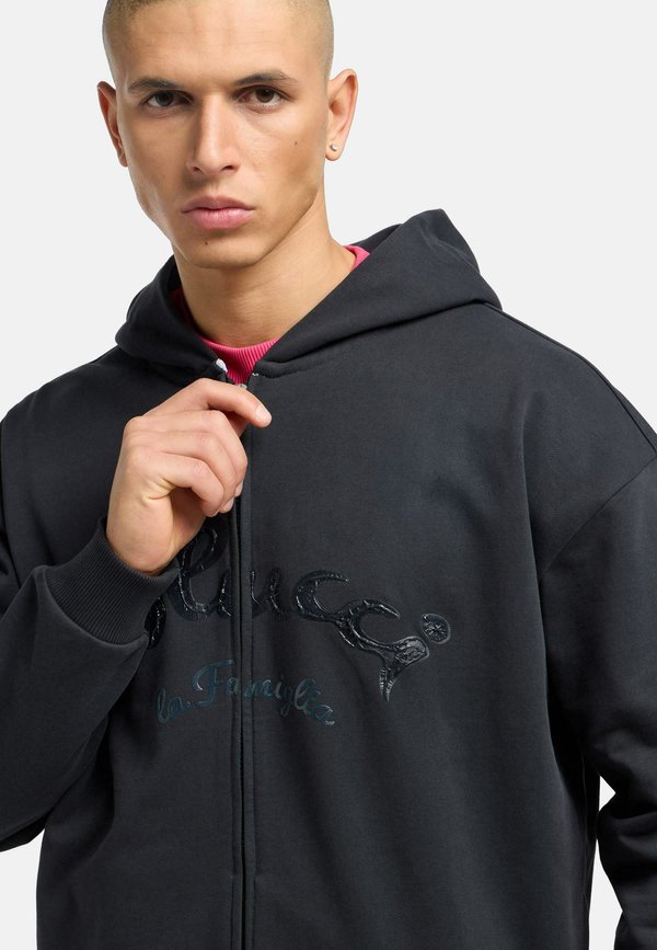 HOODIE UNISEX - Zip-up sweatshirt - schwarz2