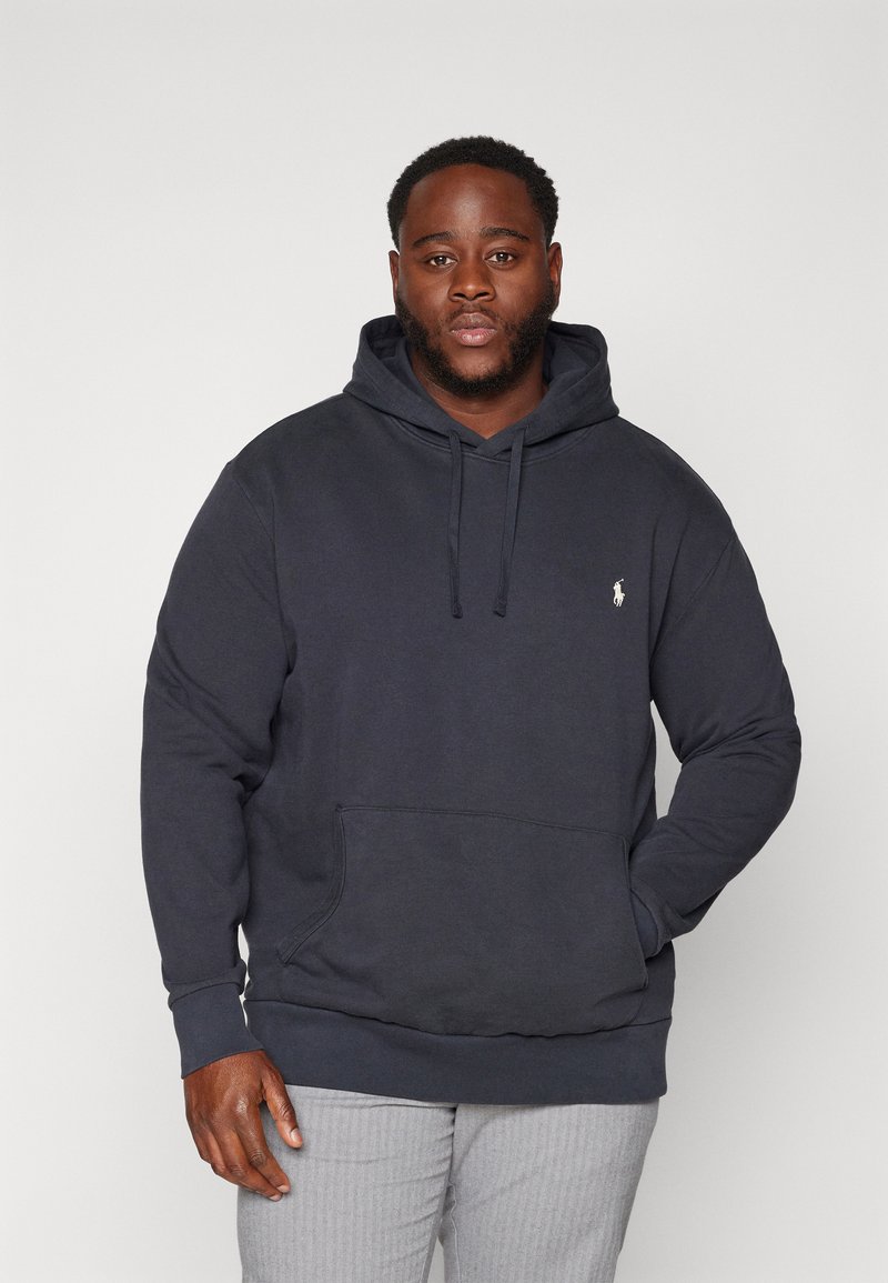 Polo Ralph Lauren Big & Tall LOOPBACK FLEECE HOODIE - Sportinis megztinis - black