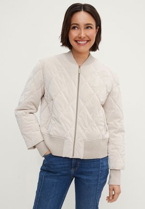 Kurtka Bomber - ivory