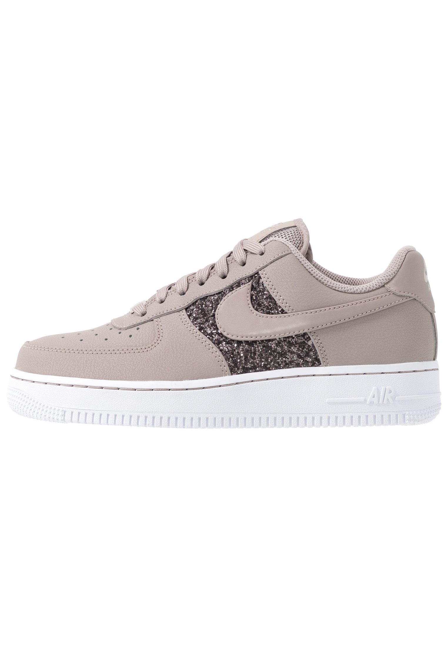 nike air force 1 pumice glitter