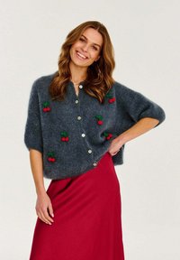 NAOKO Kardigán - grey