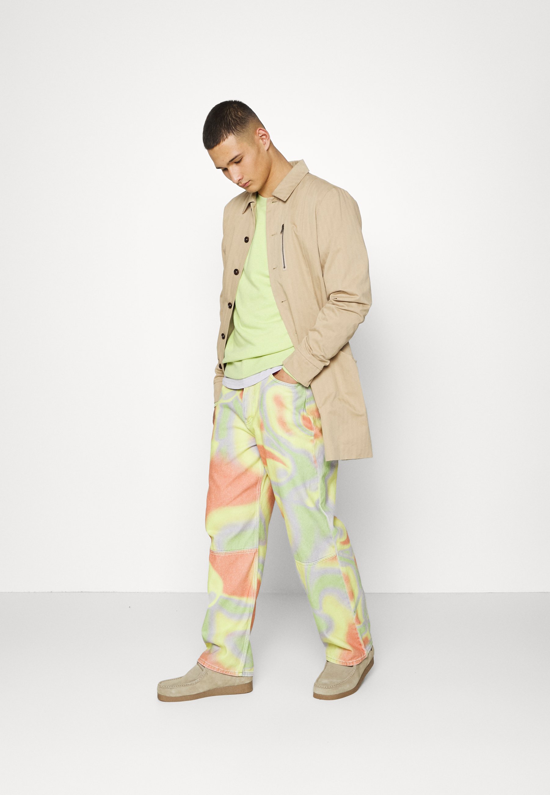 Jaded London ACID SWIRL PRINTED - Jeans baggy - multi/multicolore - Zalando .it