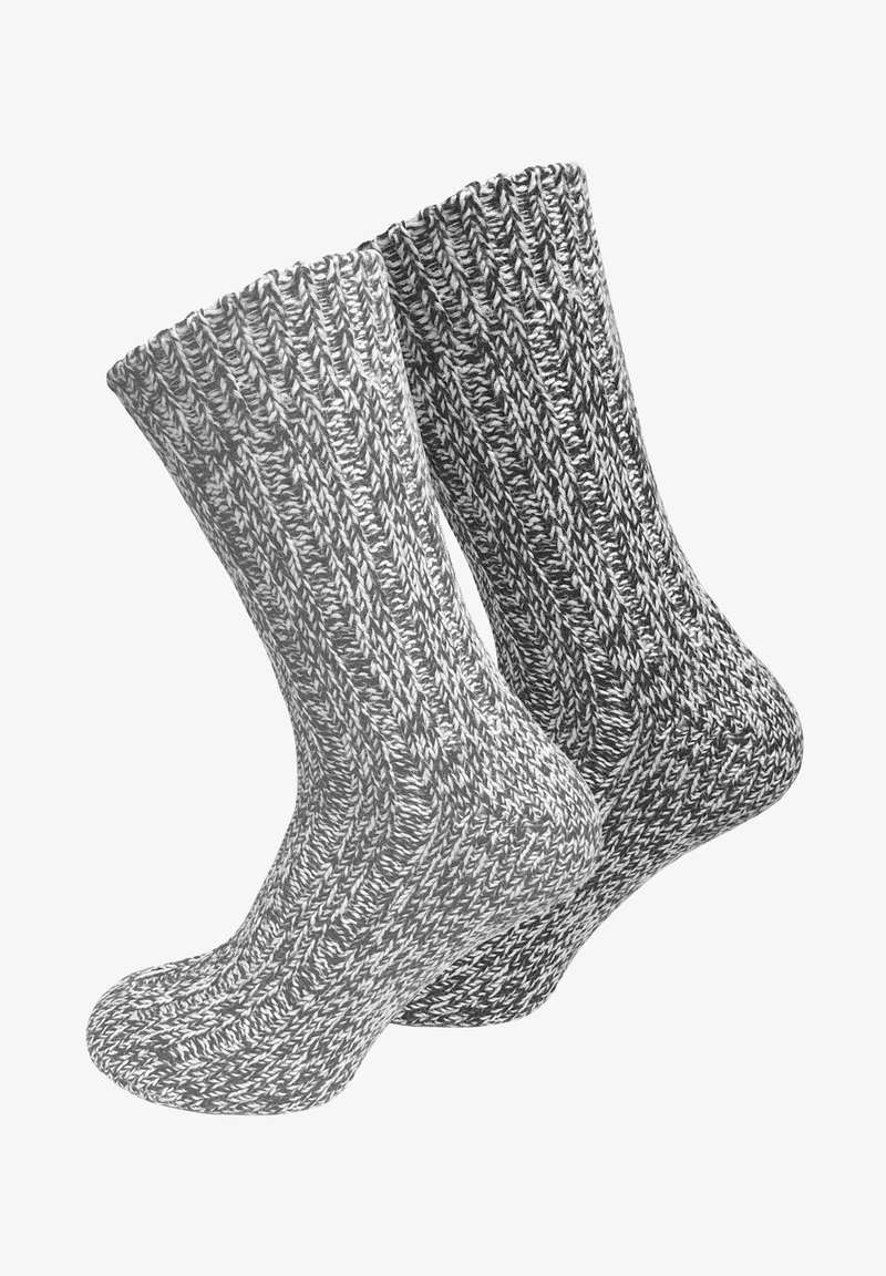 Cotton Prime PACK OF NORWEGER 2 PAAR UNISEX - Calze - grau