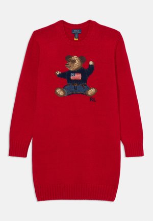 Polo Ralph Lauren DRESSES - Vestido de punto - red