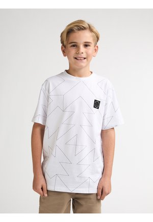 ALL-OVER PRINT LUCHADOR - Tricou cu imprimeu - bright white