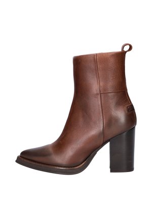 Shabbies Amsterdam SHABBIE AMSTERDAM GRUNCH AMI DAMES VETERBOOT - Lage laarzen - cognac