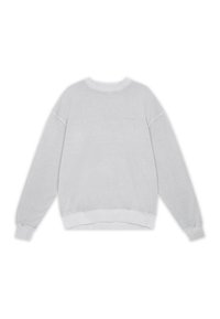 LOGO OVERSIZED SWEATER - Sudadera - washed clear grey gum