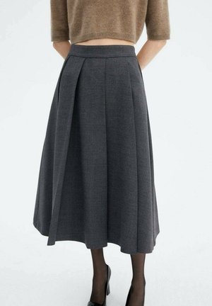 Falda acampanada - grey