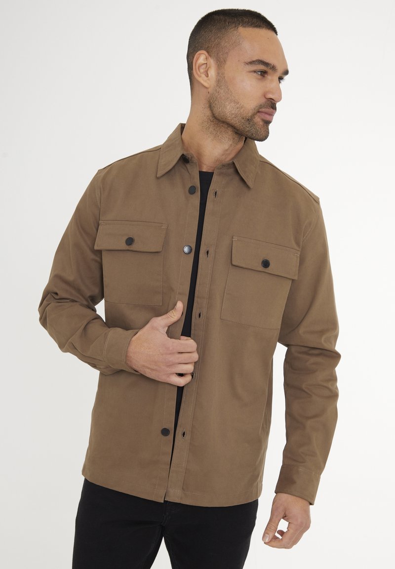 Threadbare SHACKET CHURCH - Hemd - brown