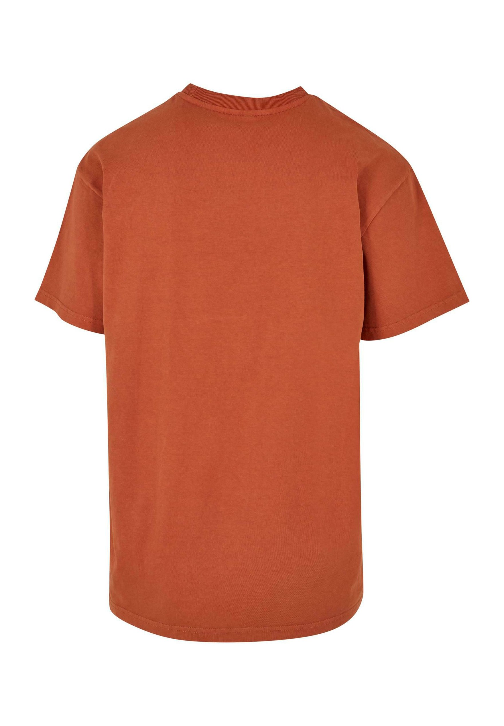 Urban Classics HEAVY GARMENT DYE TEE - Basic T-shirt - terracotta