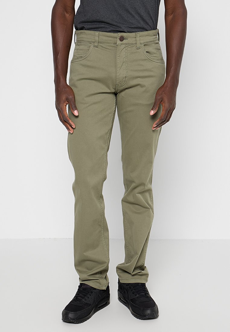 Wrangler Broek olijfgroen