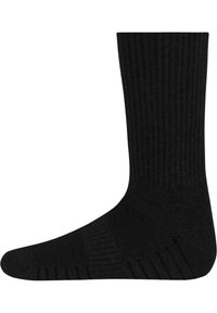 Normani 4 PACK MIT POLSTERSOHLE UND KOMFORTBUND - Socken - schwarz