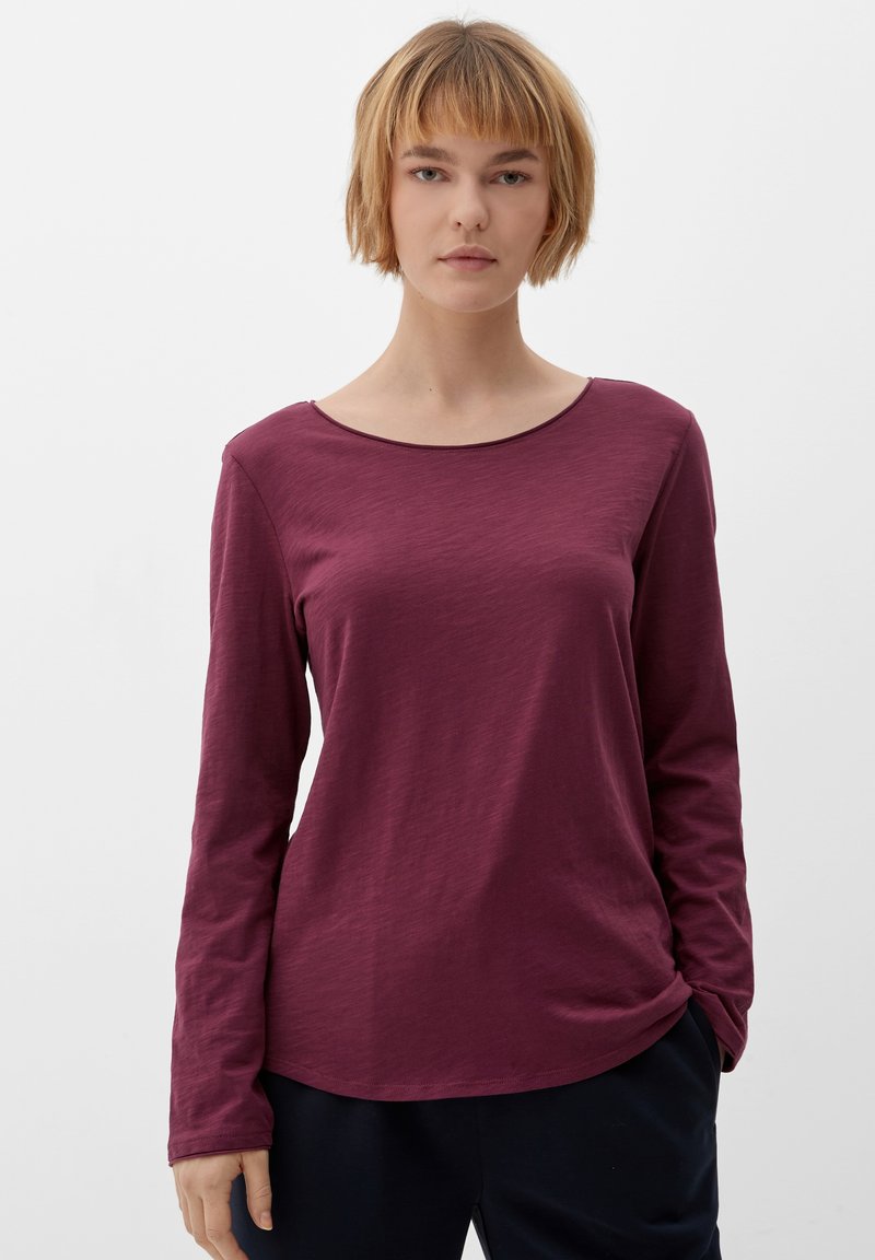 s.Oliver LANGARM - Langarmshirt - purple
