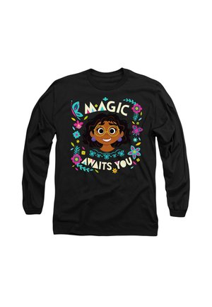 Long sleeved top - black