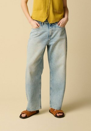 Sissy-Boy, SISSY-BOY MID WAIST BARREL-JEANS - BLAU - Jean droit - blau